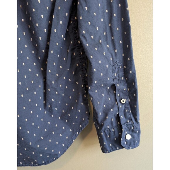 American Eagle Size Medium Mens Shirt Blue Button Down AE Seriously Soft Classic - Picture 4 of 5